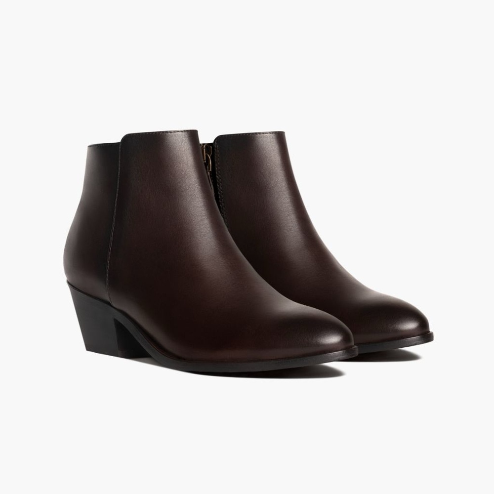 Thursday Boot Co. Downtown Bootie – Brown Old English Leather